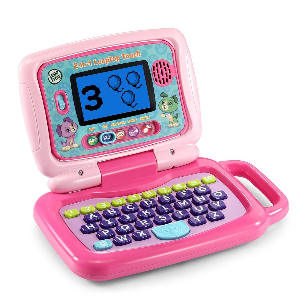 LeapFrog 2-в-1 LeapTop Touch, Розовый