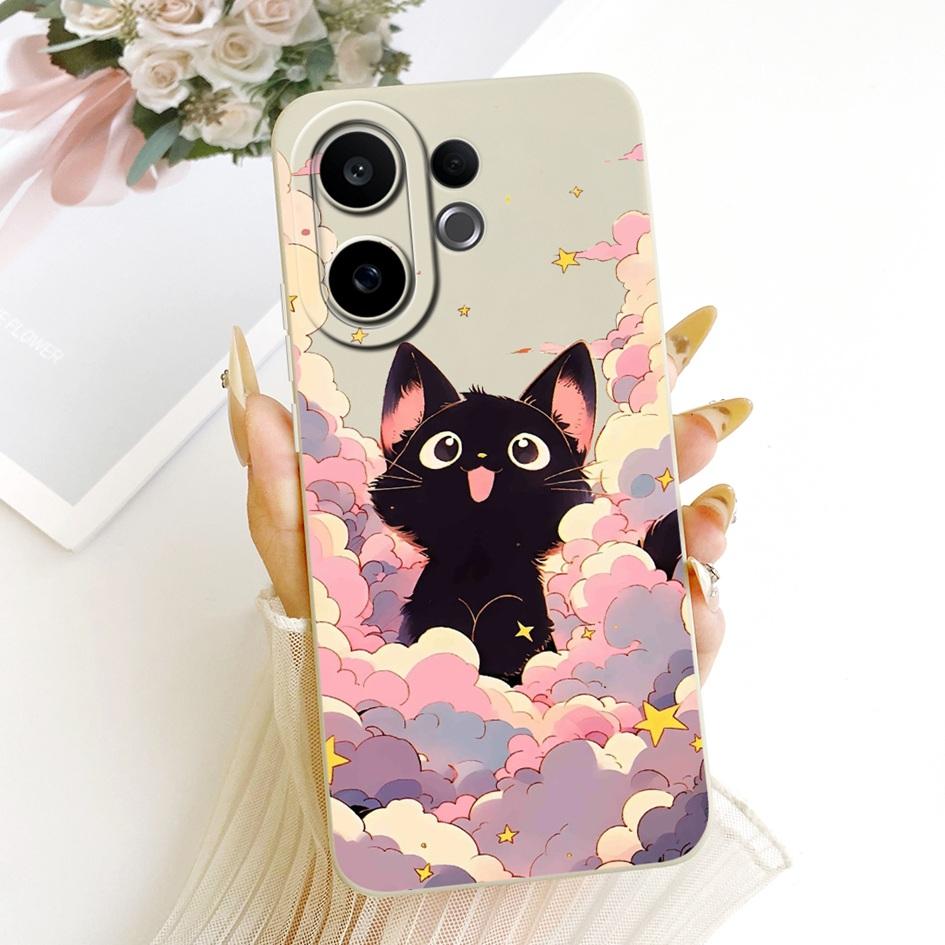 Чехол для Vivo V60 Lite 5G Милый Панда Кролик Мягкий Конфетный Силиконовый Ударопрочный Чехол для Vivo V60 5G Coque V2511 V 60 V60Lite Корпус