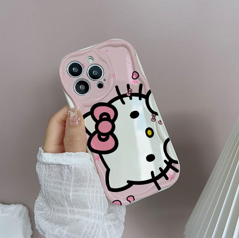 Цепочка-держатель для телефона Hello Kitty Kuromi Чехол для Xiaomi Redmi Note 15 5G 15C 15 14C 13C Note 14 13 12 Pro Plus 5G Pochacco Чехол
