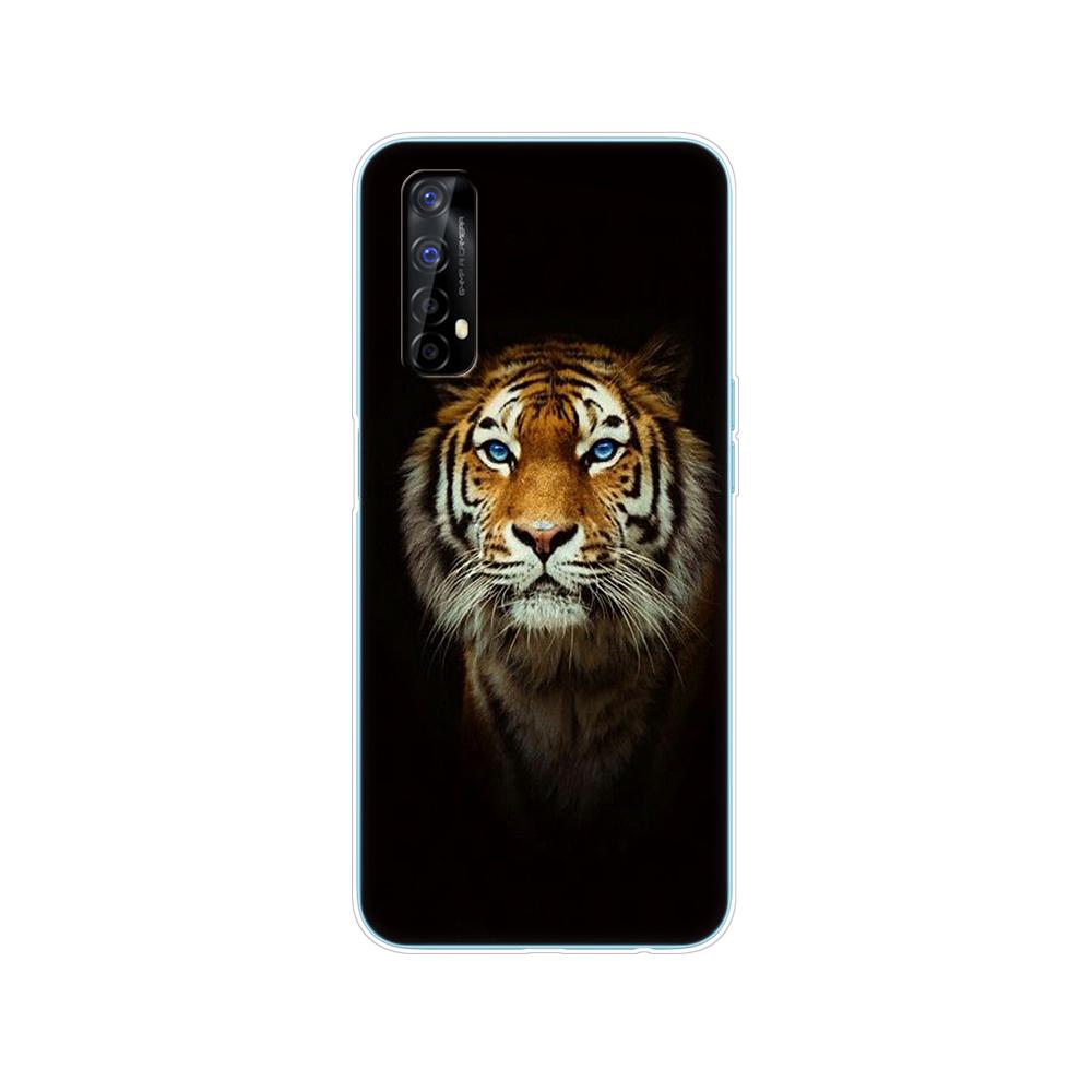 Чехол для Realme 7 для OPPO Realme 7 Pro, противоударный мягкий силиконовый чехол из ТПУ для задней панели телефона Realme7 7Pro, чехол-бампер, чехол