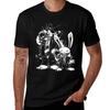 Sam & Max X Pulp Fiction (white) T-Shirt Black Cotton T-shirt Plain for Man Package Man T Shirts for Men Casual T-Shirt