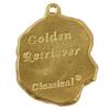 Golden Retriever  - Brelok I Naszyjnik Z Psem W Pudełku, Produkt Pozłacany Wysokiej Jakości, Marka Art-Dog