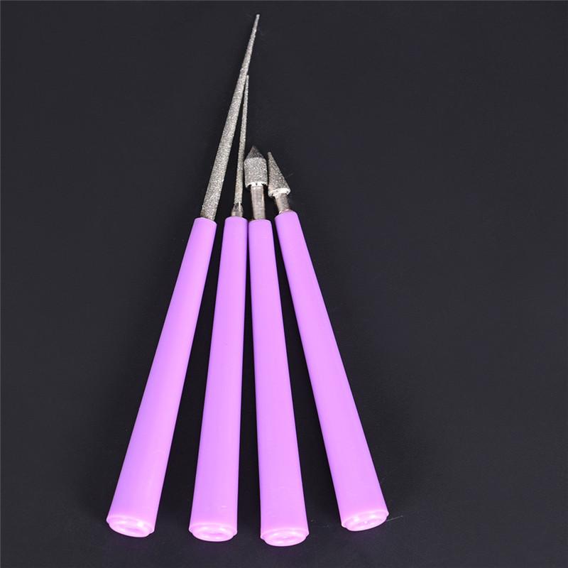 4 шт. Перламутровый стеклянный бусина расширитель заусенцев бисерный увеличитель отверстий Too Lset Diy