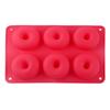 6 Donuts Mold, Cake Cookies, Jelly Pudding, Silicone Molds, High Temperature Resistance Silicone Mould Molds Silicone
