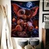 GREMLINS GIZMO Wall Tapestry Aesthetic Wall Hanging Printed Fabric Blanket Decorative Tapestries for Bedroom Living Room Home Decor