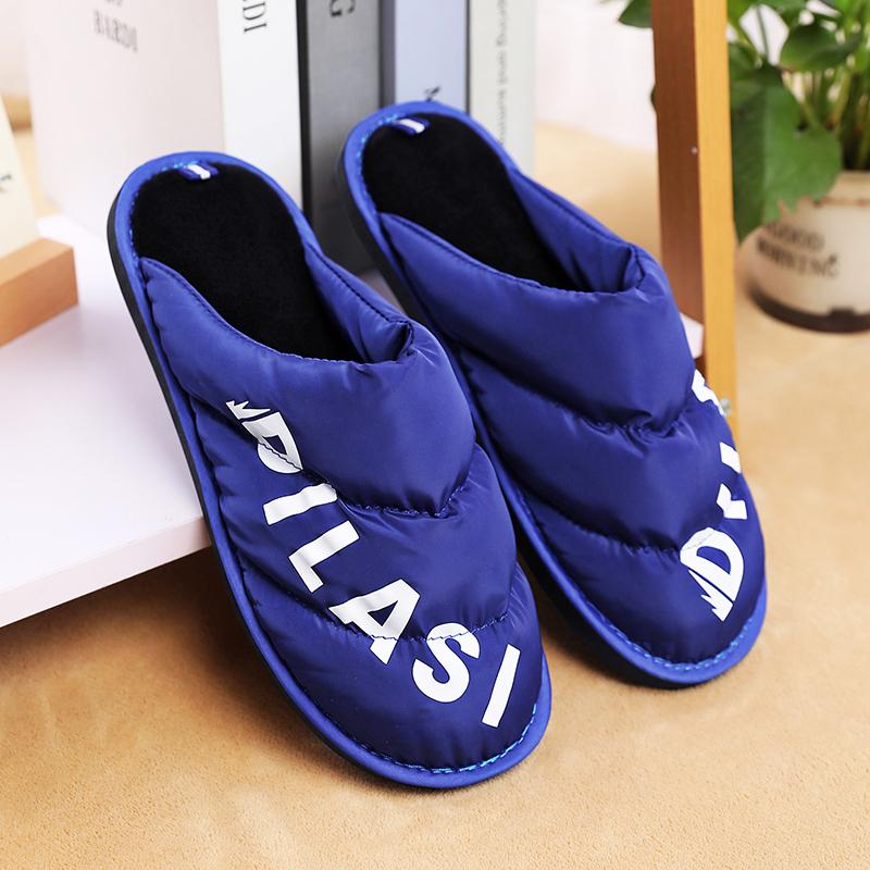 Модная мужская повседневная обувь, зимние домашние тапочки для пар, плоские, без застежек, плюс бархат, удобные, модные, универсальные, сохраняющие тепло, модель