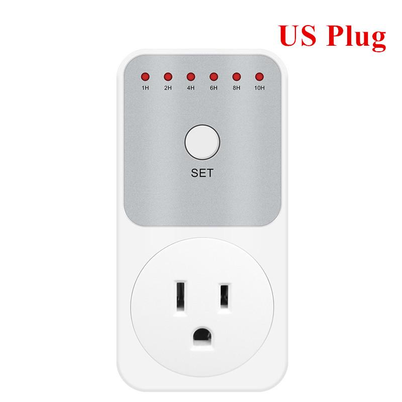 TM04 Электронный таймер LED 16A 1h-10h Таймер обратного отсчета Переключатель Розетка Вилка Таймер для кухонного электроприбора