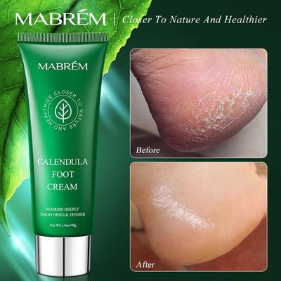 Увлажняющий отшелушивающий скраб с экстрактом календулы для ног