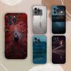 S-Silent H-Hill Чехол для телефона для iPhone 17,16,15,14,13,12,11,Pro,X,XS,Max,Plus Мягкий черный чехол