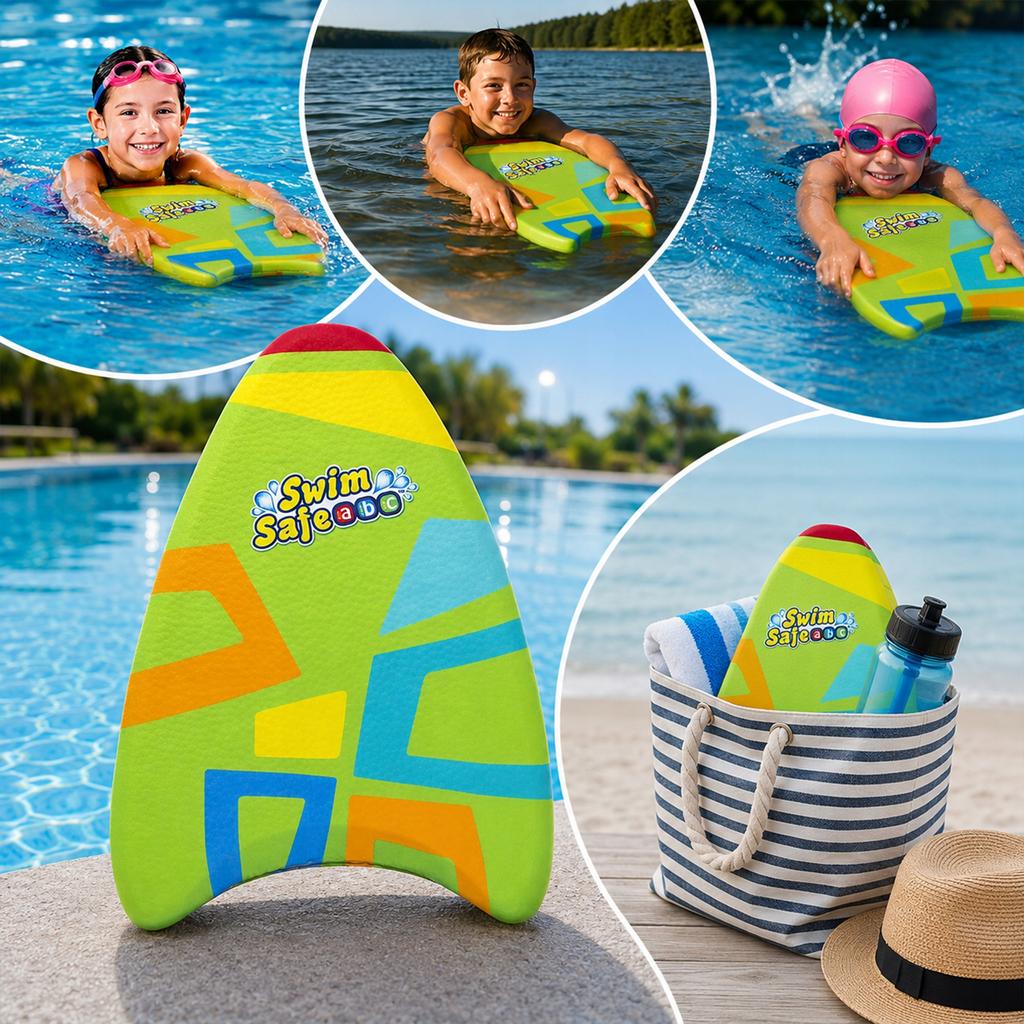 [PACZA] Bestway 32155 swim safe foam board for children to learn to swim, green K376Z