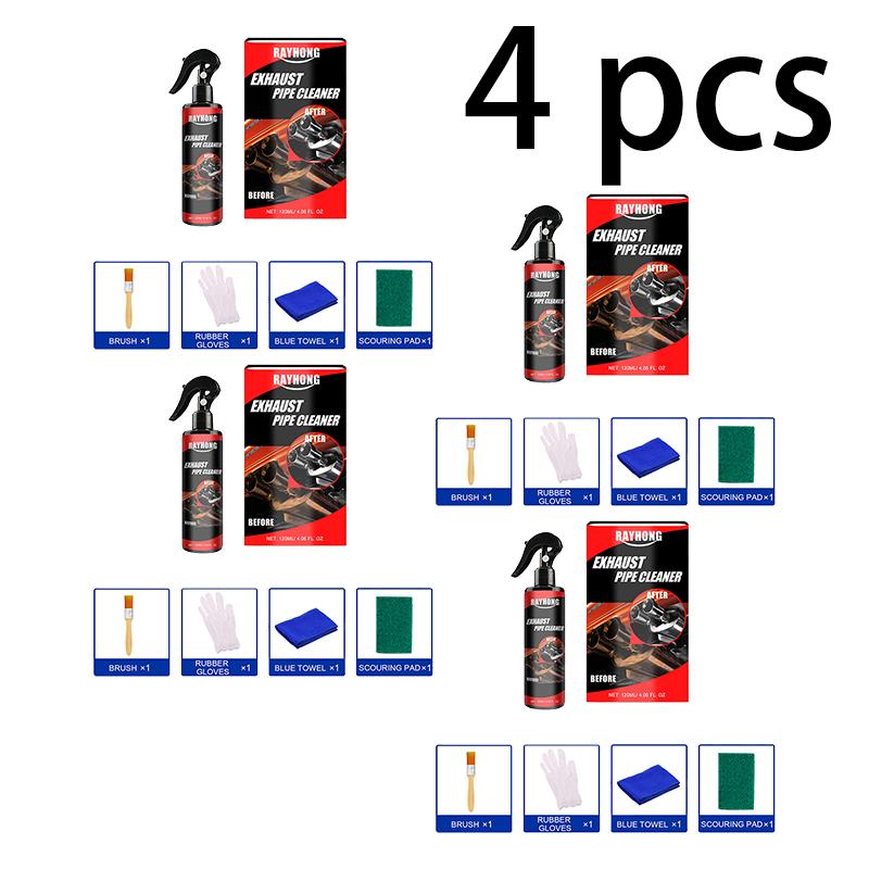 RAYHONG Автомобильный выхлоп Многофункциональный очиститель для предотвращения ржавчины на металле Выхлопная труба Техническое обслуживание мотоциклетного оборудования