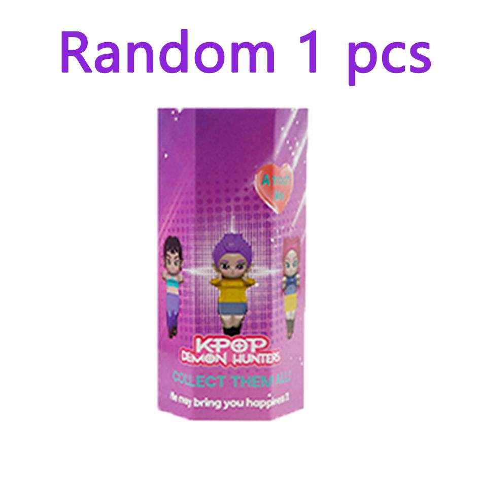 Горячая распродажа K-pop Серия Demon Hunters Blind Box Аниме Фигурки Украшения Куклы Поклонники Дети Подарок на день рождения Случайный Blind Box