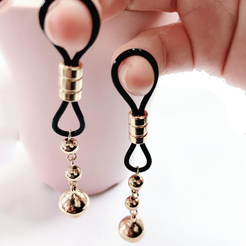 Металлические зажимы для сосков, стимуляция груди, клитора, SM, фетиш-сдержанность, маленький колокольчик, зажимы для груди, БДСМ, секс-игрушки для женщин