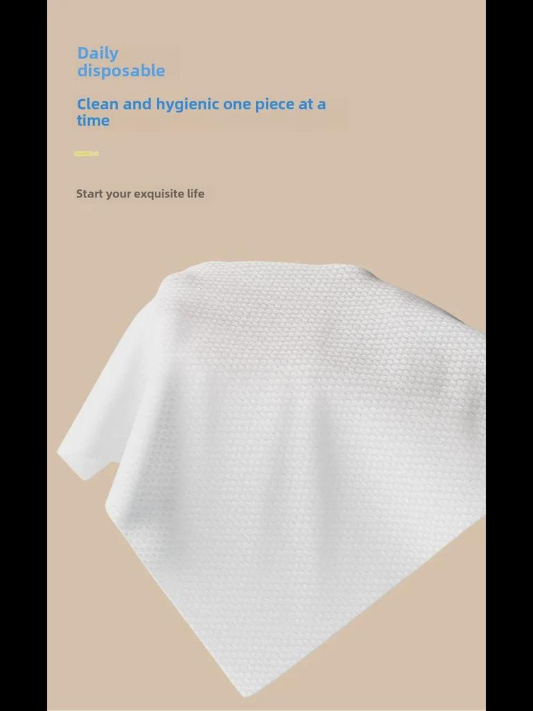 Утолщенные одноразовые хлопковые полотенца для лица для салонов красоты – большой размер для подвешивания и выдвижения