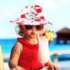 Hats UV Protection Neck Ear Cover Baby Sun Hat with Adjustable Chin Strap Bucket Hat Beach Cap