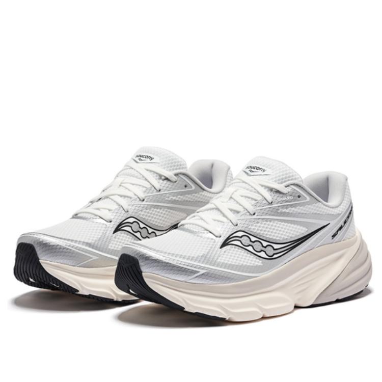 SAUCONY GUARD AMR Амортизирующие Нескользящие Износостойкие Низкие Повседневные Кроссовки для Бега Унисекс Бело-Серые Saucony S28238-8