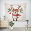 Рождественский Новый год Сани Лося Гобелен Гостиная Диван Домашний Декор Рождественский Подарок