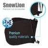 Oxford Cloth Car Side Mirror Snow Covers Waterproof Prevent Ice Frost Freezing Side Mirror Crotective Cover Anti-Theft