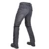 Mens Motorcycle Riding Pants With Mesh Ventilation Stretch Fabric Anti-Fall Protection Silicone Pads Use