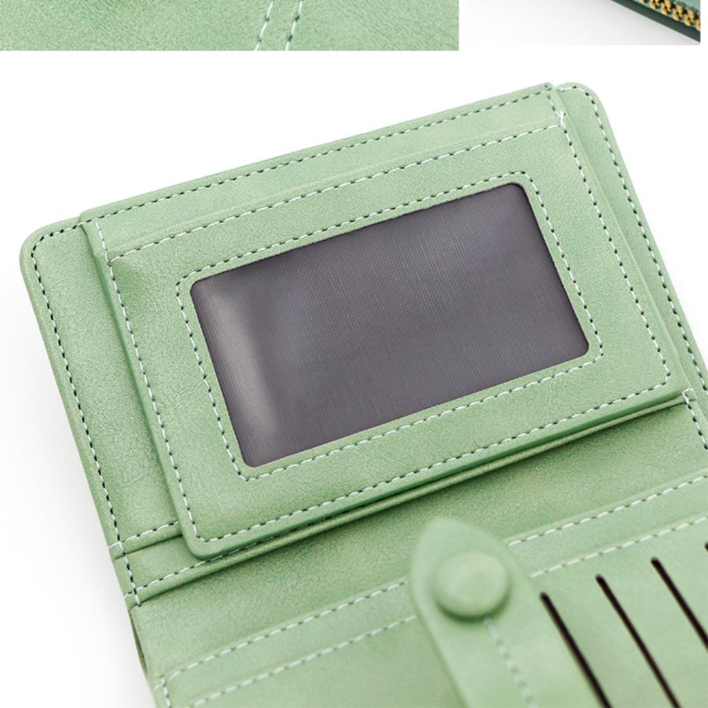 Новый женский кошелек Свежий короткий женский кошелек на молнии модный универсальный кошелек большой емкости с несколькими картами