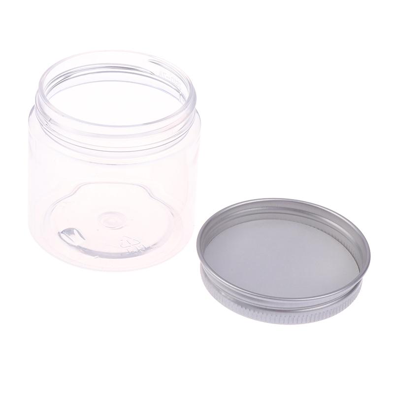 Empty Plastic Cosmetic Makeup Jar Pots Transparent Sample Bottles Eyeshadow Cream Lip Balm Container