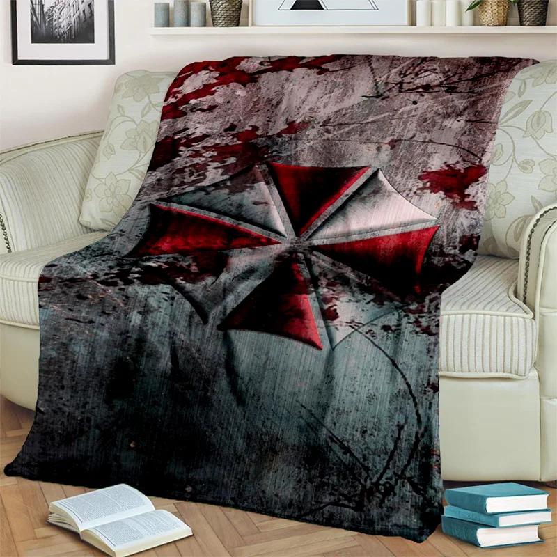 3D R-Resident Evil Gamer Games Одеяло, мягкое одеяло для дома, спальни, кровати, дивана, пикника, путешествия, офиса, отдыха, одеяло, детское одеяло