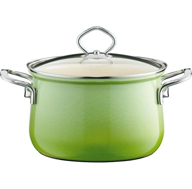 Набор посуды Riess Nouvelle Smaragd, эмаль, 5 предметов (0584-036)