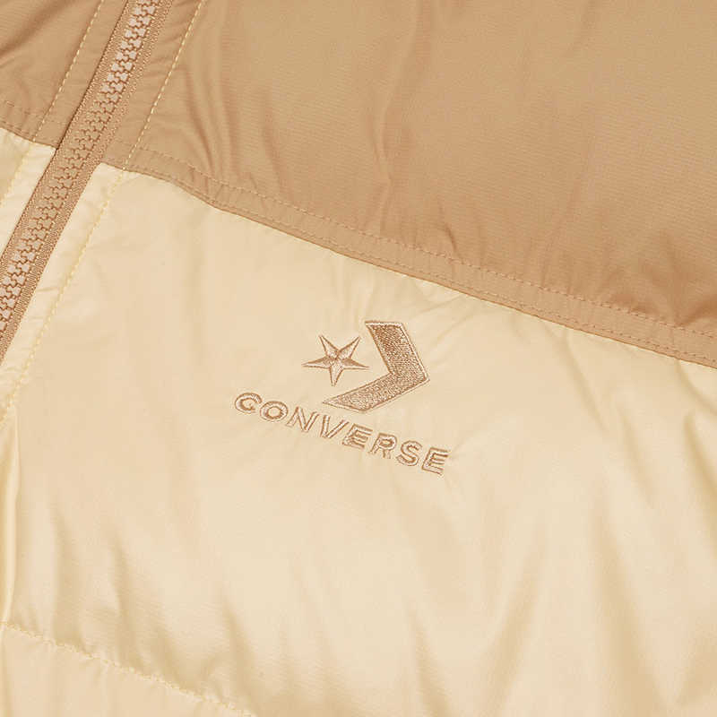 Converse Мужская пуховая куртка Абрикосовая 10025252-A02