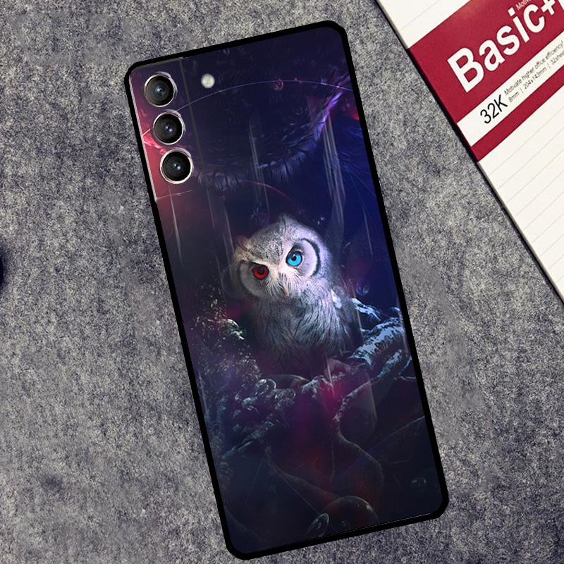 Чехол Животное Сова Для Samsung Galaxy S25 S26 Ultra S20 S22 S23 S24 Ultra S21 Plus S10 S25 FE Чехол