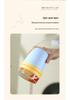 Portable Breakfast Cup with Lid - Oatmeal, Milk, Yogurt & Fruit Salad for Girls on the Go