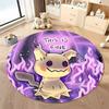 17 Styles Pokemon Cards Print Round Carpet Bedroom LivingRoom Mat Sofa Home Children's Room Decor Rug Free Shipping Holiday Gift