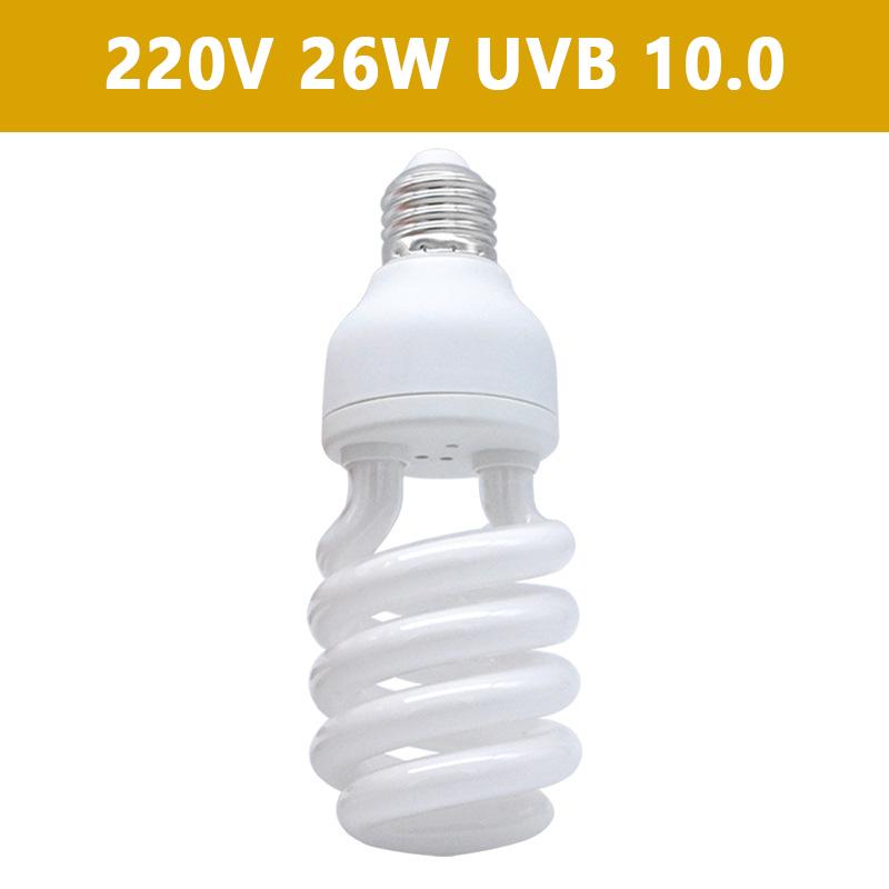 5.0 10.0 15.0 UVB Лампа для рептилий 13 Вт / 26 Вт УФ-лучи Энергосберегающая Террариумная греющая лампа для черепах, ящериц, змей, рептилий, обогревающие лампы