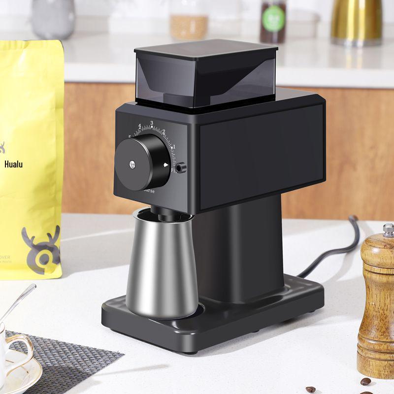 Electric Coffee Bean and Powder Grinder for Household Drip Brewing