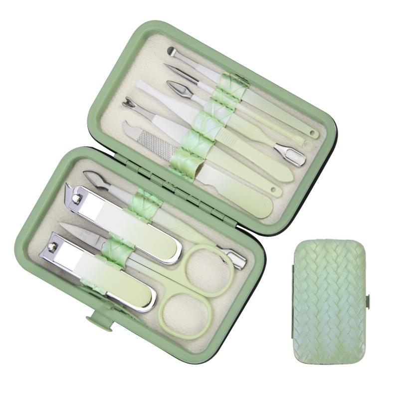 Finger Nail Clippers Pedicure Knives Exfoliation & Nail Art Tools 18-Piece Set-Carbon Steel Durable