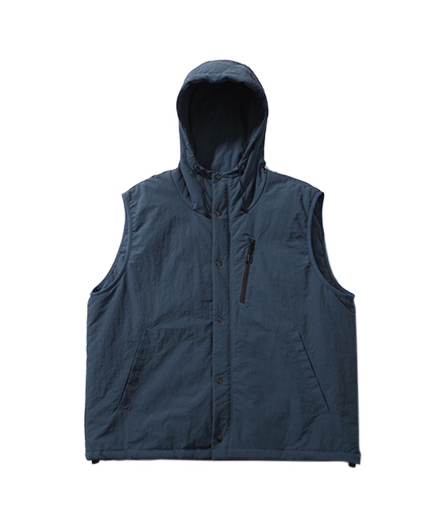 Ballute Padded Rustle Hood Vest (Peacock Green)