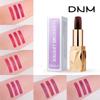 Трехцветная губная помада DNM с антипригарным покрытием, трехсторонняя черная губная помада, меняющая цвет Яркая цветная губная помада