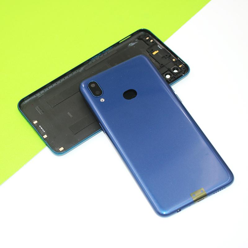 Back Cover For Samsung Galaxy A10S SM-A107F SM-A107M Battery Case Rear  Housing Lid Panel Shell Repair Parts +Camera Lens