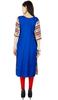 Bimba Womens 3 4 Sleeve Rayon Kurta Regular Fit Printed Kurti Indian Casual