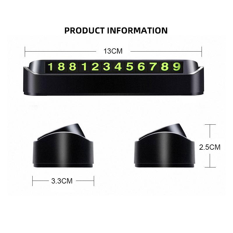 S85746 Car interior Temporary Parking Card Phone Number Card Plate For Bmw M Power E36 E38 E90 E60 E87 E34 E53 X3 X5 X6 TCFJN1