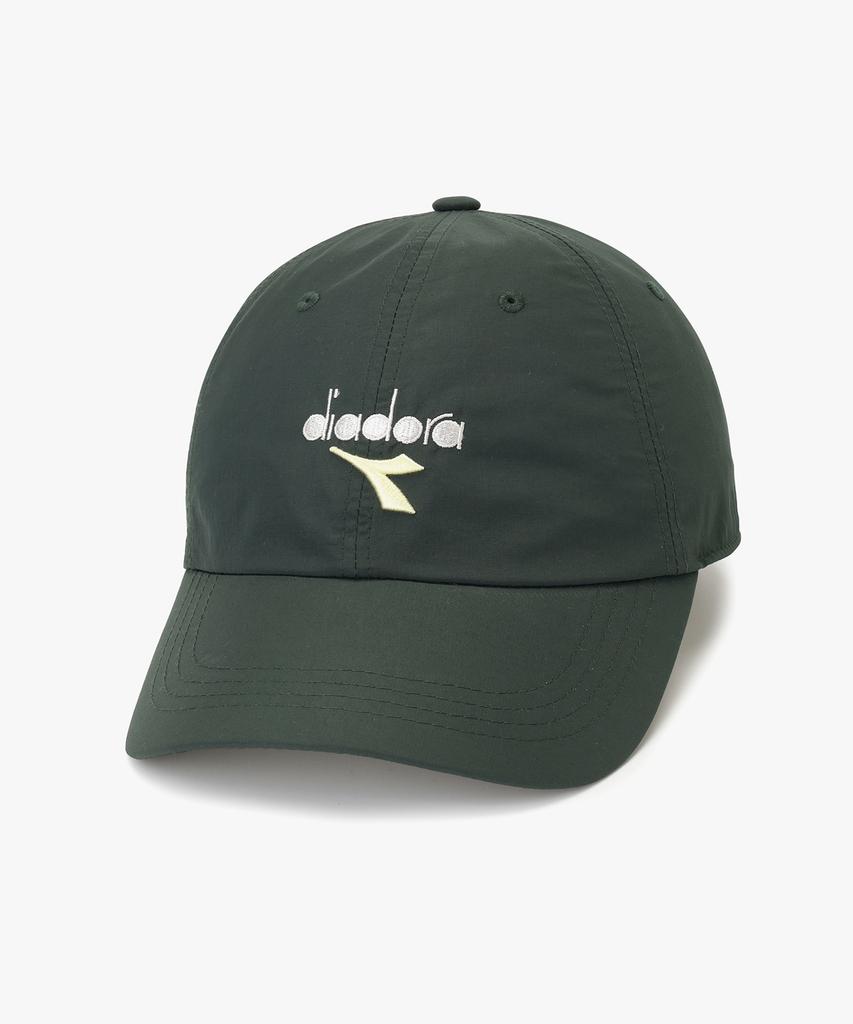 Diadora Базовая плетеная кепка-бейсболка зеленая