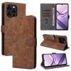 Leather Flip Cover for Doogee Note 58/Note 58 Pro PU Phone Case Full-Body Protection Shockproof with [RFID Blocking]