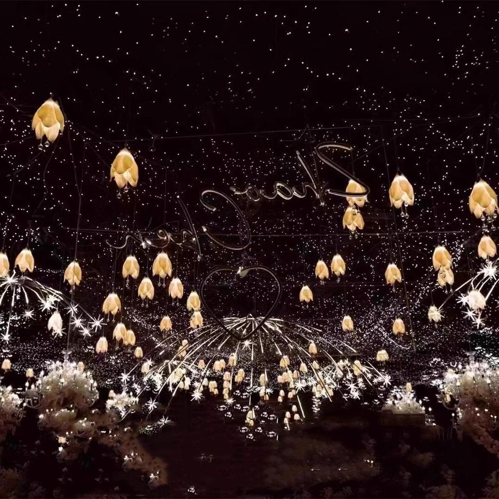 Люстра «Ландыш»: 5 или 10 Голов Свадебное и Торговое Центр Потолочное Украшение