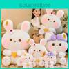 Cute Cartoon Rabbit Animal Plush Toys Lovely Deer Panda Girls Kids Bedtime Gifts