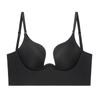 Push Up Bra Backless Women Bras Low Cut Sexy Plunge Brassiere Open Back Wedding Underwear Invisible Seamless Deep U Lingerie
