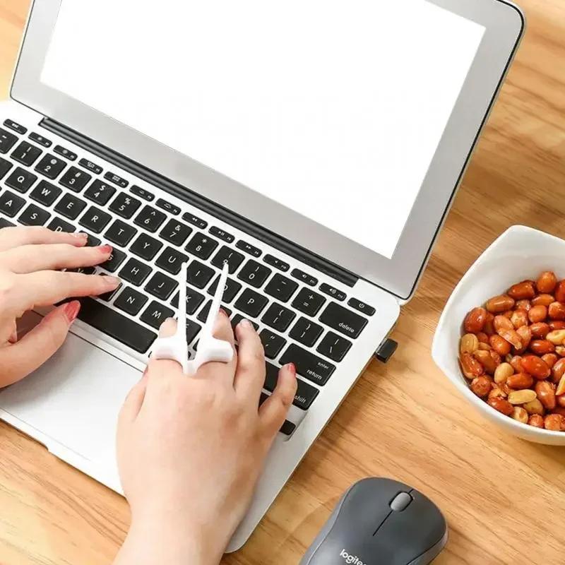 5/10 шт. Щипцы для закусок Free-Hand, палочки для еды, игровые палочки для еды, ленивый помощник, зажим для закуски, не грязное кольцо для рук, аксессуар