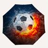 Fire & Ice Soccer Ball: The Ultimate Sports Accessory! Umbrella Day Gift Y283