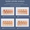 Монтессори деревянные цилиндрические гнезда развивающие игрушки для раннего детства и детского сада