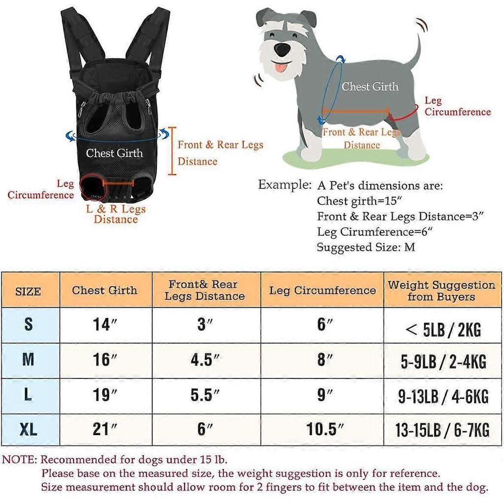 Front Pet Travel Backpack Outdoor Adjustable Carrier Bag