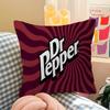 Подушка с логотипом D-Dr Peppers Подарки Мебель для дома и офиса Спальня Диван Автомобильная подушка Чехол 45x45 см