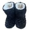 Women Winter Couple Warm Slippers Non-slip Thicken Plus Velvet Indoor Socks Soft Floor Shoes